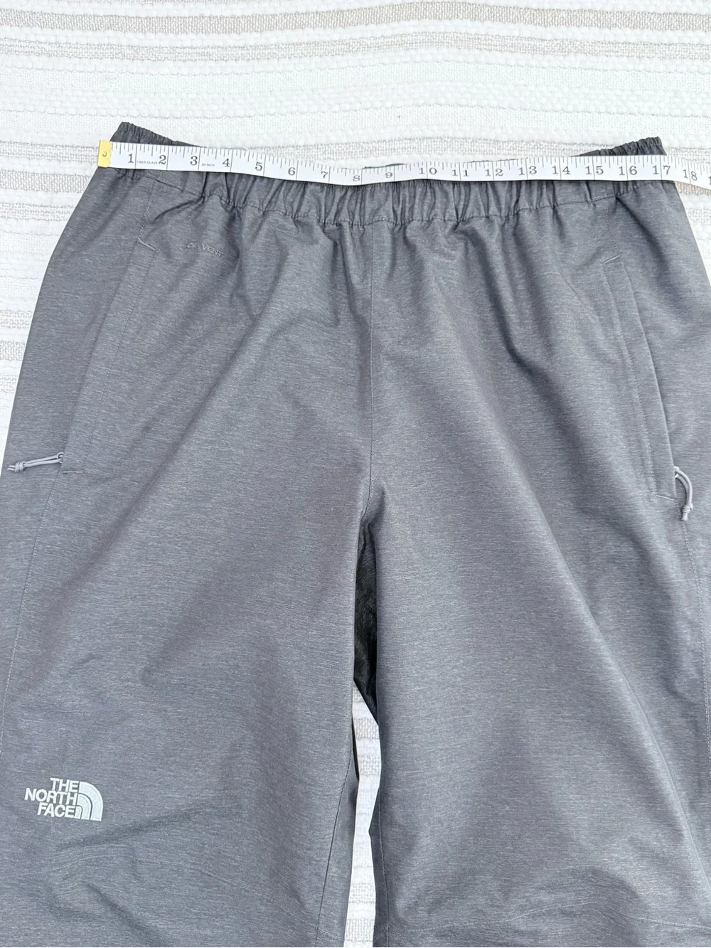 The North Face Antora DRYVENT Rain Pants Waterproof Windproof Gray Men’s L
